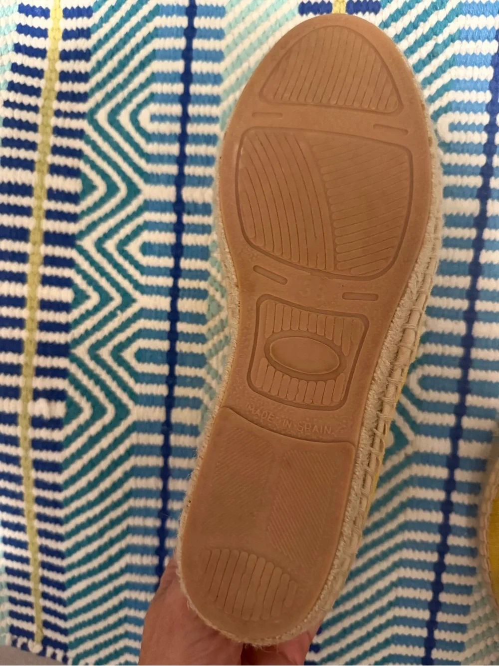 Yellow Espadrille Slip-Ons - Women